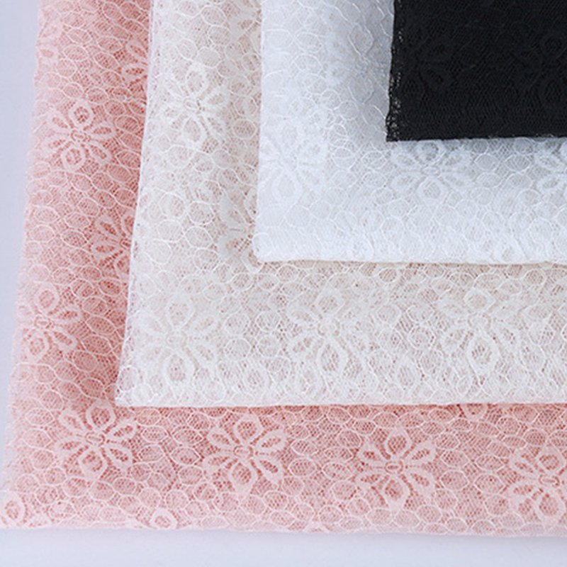 Lace Fabric Pink Bridal Polyester for Bridal Wholesale Supplier 8