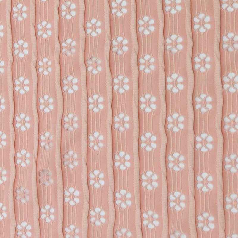 Dress Small Floral Cutwork Polyester Lace Fabric for Women's Wear Whol