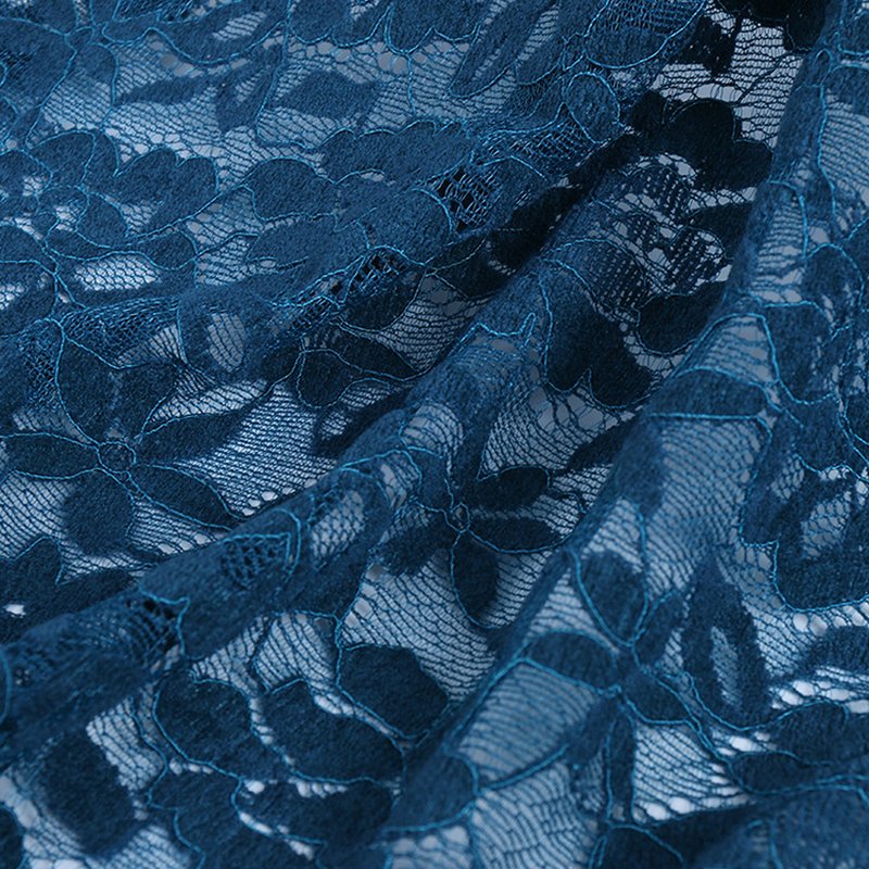 Lace Fabric 3D Dress Nylon Warp Knit for Women's Wear Wholesale Suppli 4