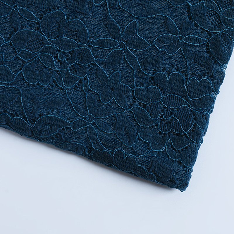 Lace Fabric 3D Dress Nylon Warp Knit for Women's Wear Wholesale Suppli 7