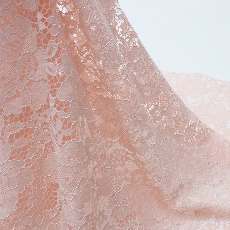 3D Dress Cutwork Nylon Lace Fabric for Women's Wear Wholesale Supplier 5