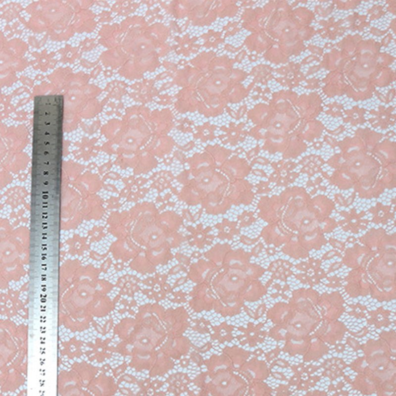 3D Dress Cutwork Nylon Lace Fabric for Women's Wear Wholesale Supplier 7