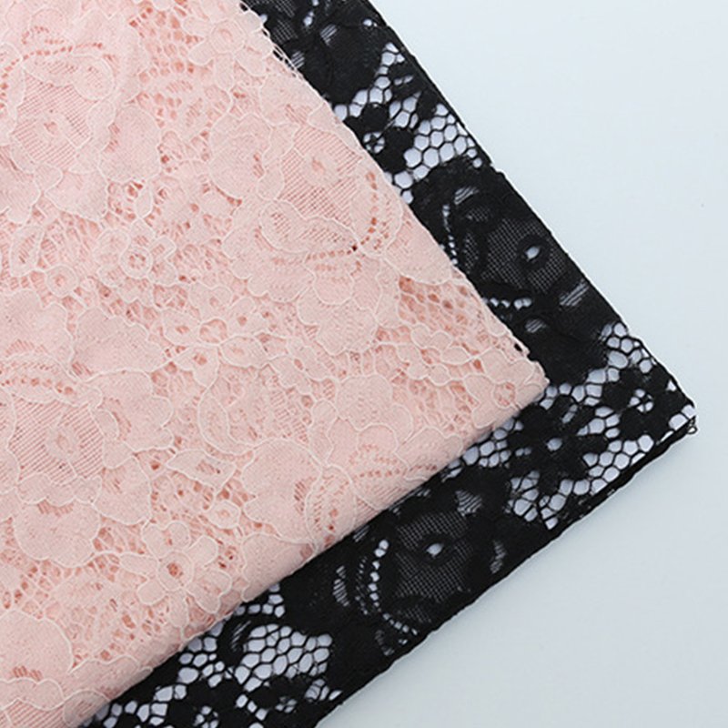 3D Dress Cutwork Nylon Lace Fabric for Women's Wear Wholesale Supplier 9