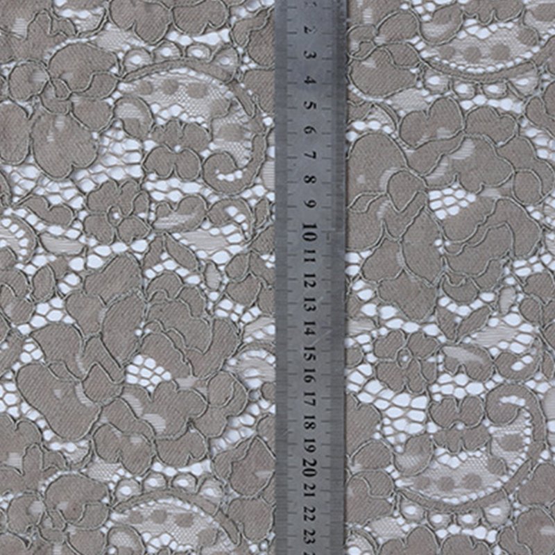 3D Dress Cutwork Nylon Lace Fabric for Women's Wear Wholesale Supplier 6