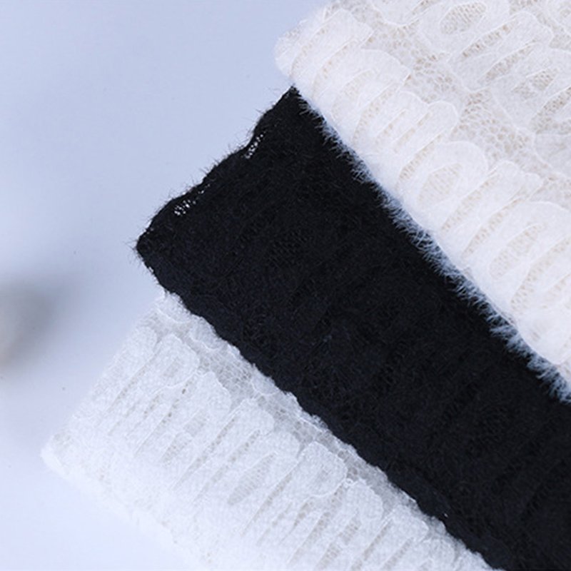 Dress Feather Bridal Polyester Brushed Lace Fabric for Women's Wear Wh 11