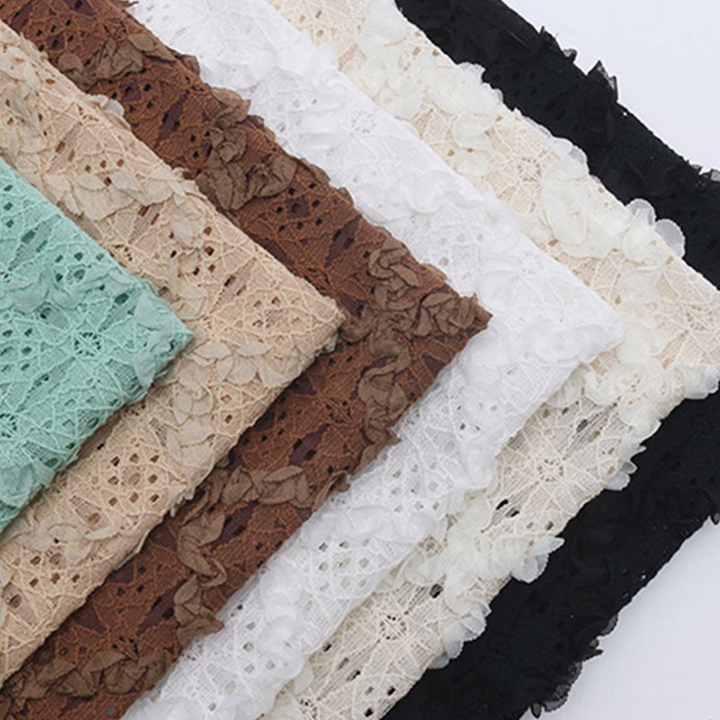 Lace Fabric Dress Geometric Polyester for Women's Wear Wholesale Suppl 12