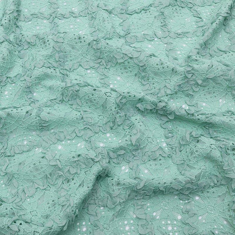 Lace Fabric Dress Geometric Polyester for Women's Wear Wholesale Suppl 7