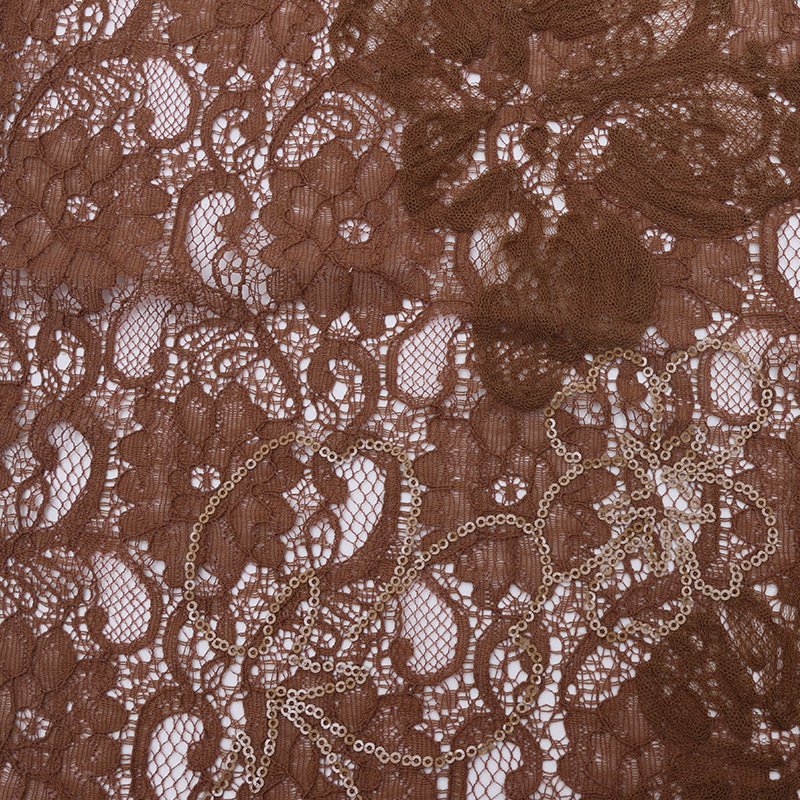 Lace Fabric Dress Stripe Polyester for Women's Wear Wholesale Supplier 11