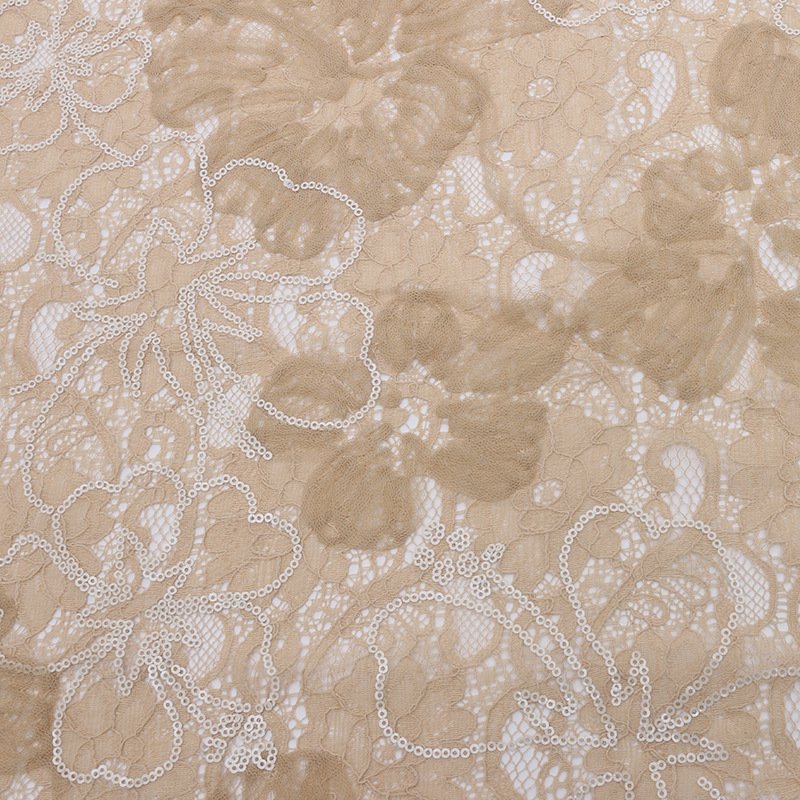 Lace Fabric Dress Stripe Polyester for Women's Wear Wholesale Supplier 16