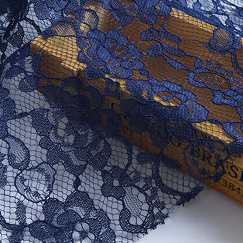 Dress Evening Women's Polyester Lace Fabric for Women's Wear Wholesale 4