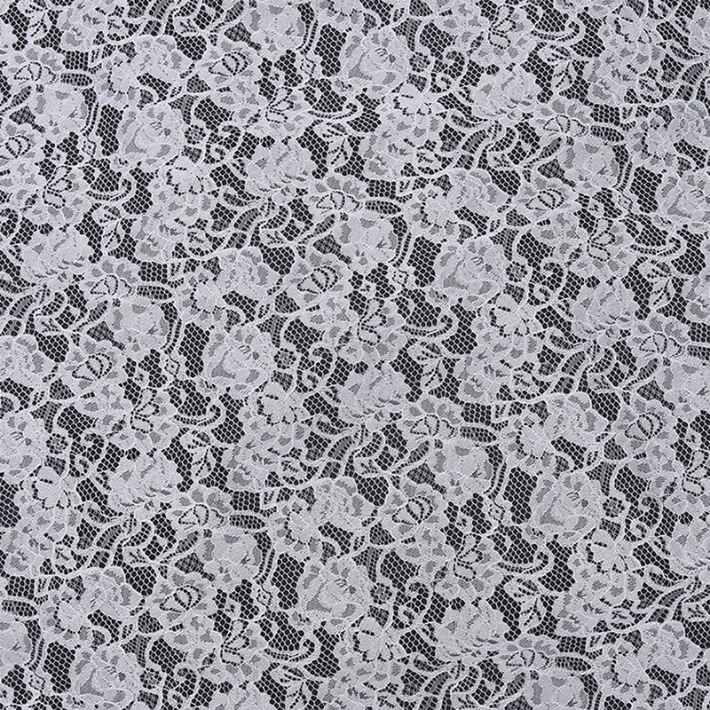 Cutwork Dress Bridal Polyester Lace Fabric for Women's Wear Wholesale