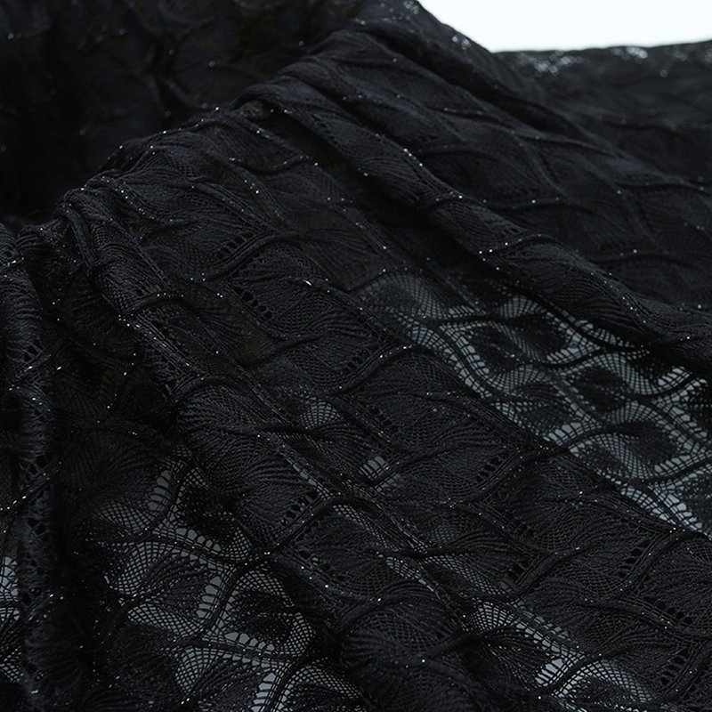 Lace Fabric Dress Geometric Polyester for Women's Wear Wholesale Suppl 4