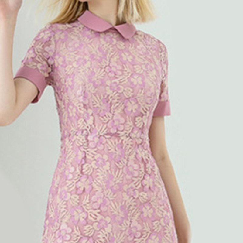 Lace Fabric Dress Large Floral Nylon for Women's Wear Wholesale Suppli