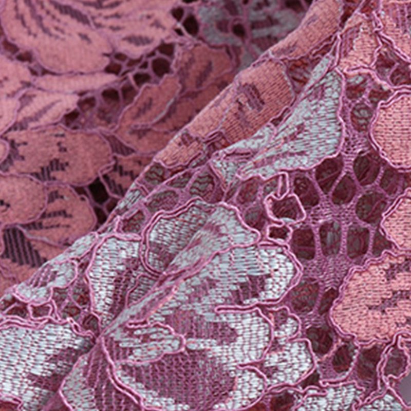 Lace Fabric Dress Large Floral Nylon for Women's Wear Wholesale Suppli 4