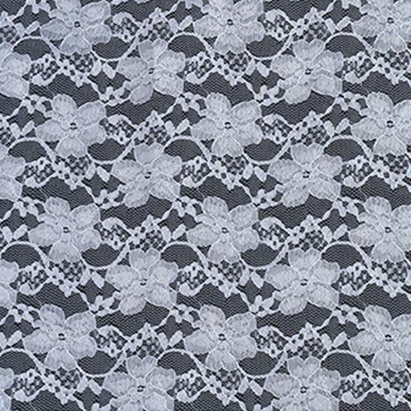 Lace Fabric Cutwork Plum Blossom Polyester for Women's Wear Wholesale