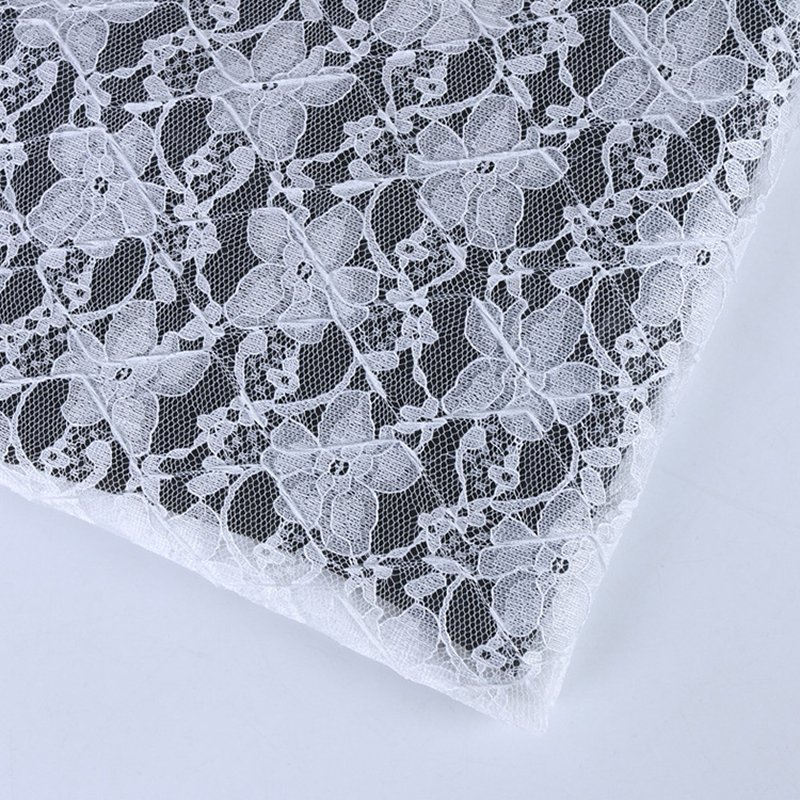 Lace Fabric Dress Cutwork Polyester for Women's Wear Wholesale Supplie 9