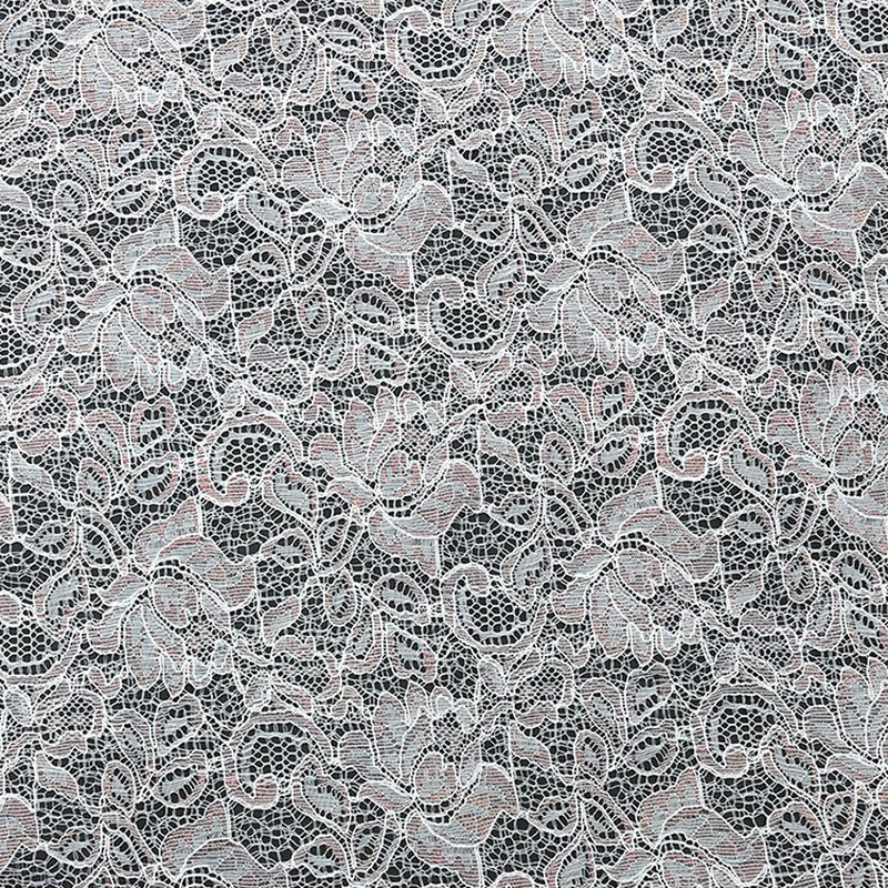 Dress Rainbow Bridal Polyester Lace Fabric for Women's Wear Wholesale