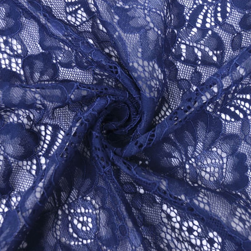 Lace Fabric Dress Cutwork Polyester for Women's Wear Wholesale Supplie 12