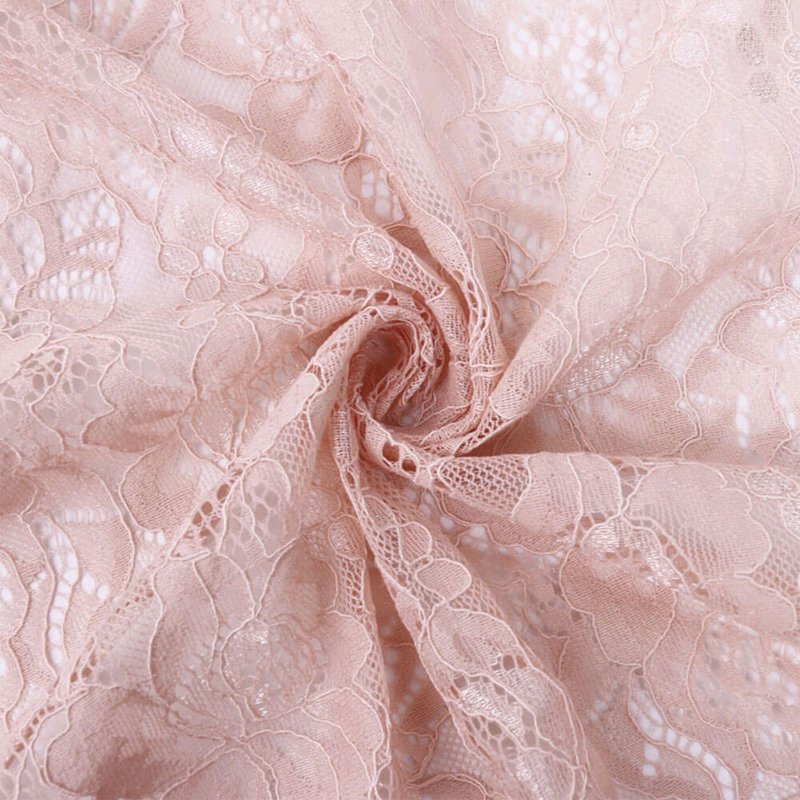 Lace Fabric Dress Cutwork Polyester for Women's Wear Wholesale Supplie 7