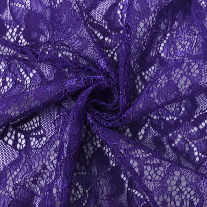 Lace Fabric Dress Cutwork Polyester for Women's Wear Wholesale Supplie 9
