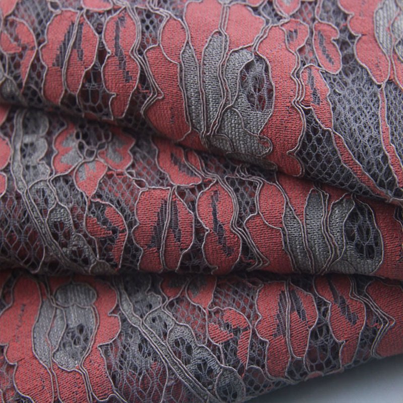 Lace Fabric Dress Scallop Edge Nylon for Women's Wear Wholesale Suppli 10