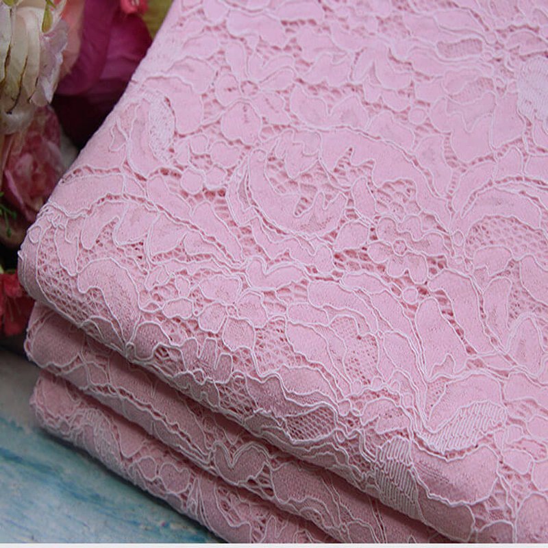Lace Fabric Dress Eyelash for Women's Wear Wholesale Supplier