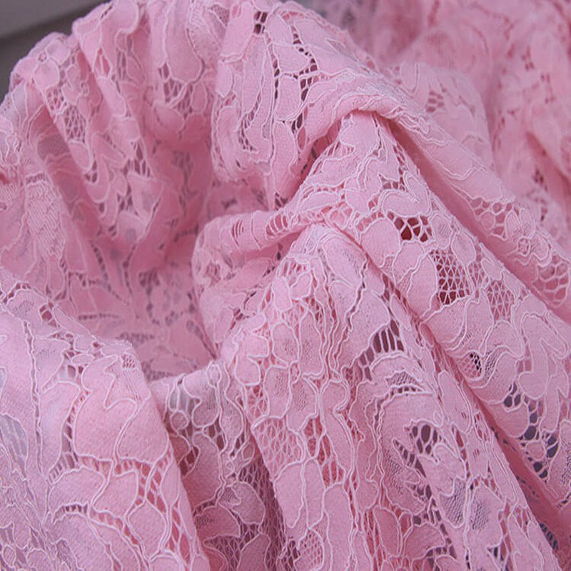 Lace Fabric Dress Eyelash for Women's Wear Wholesale Supplier 4