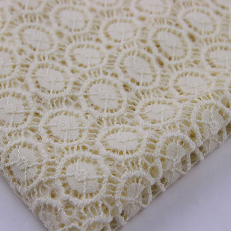 Lace Fabric Dress Women's Nylon Warp Knit for Women's Wear Wholesale S