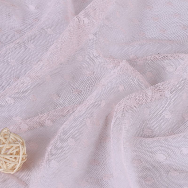 Lace Fabric Dress Sheer Polyester Warp Knit for Women's Wear Wholesale 11