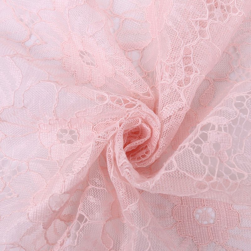 Lace Fabric 3D Dress Polyester Warp Knit for Women's Wear Wholesale Su 7