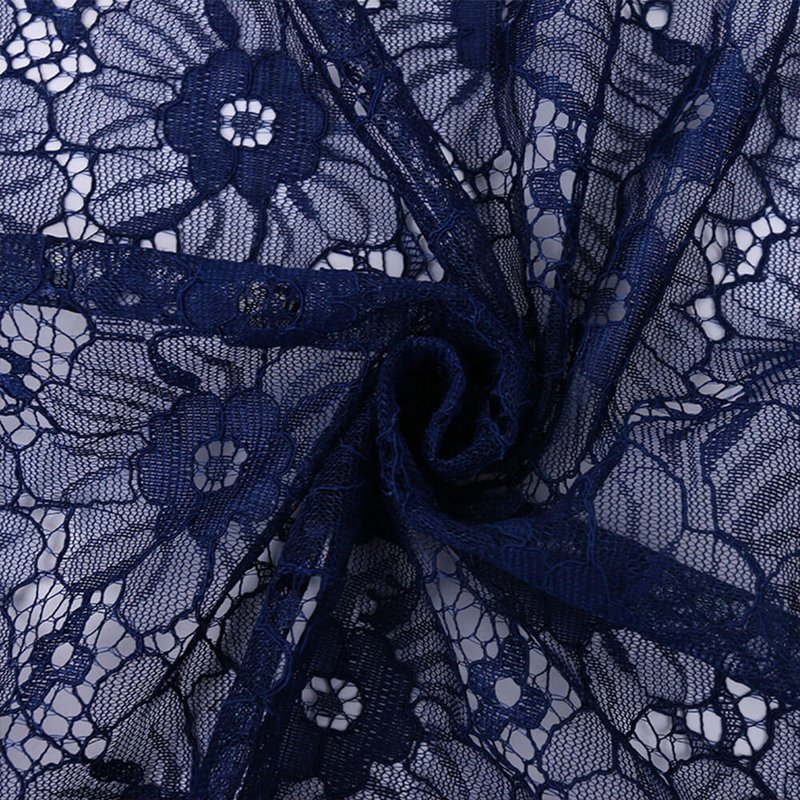 Lace Fabric 3D Dress Polyester Warp Knit for Women's Wear Wholesale Su 9
