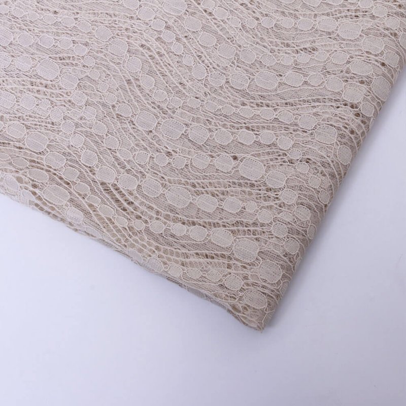 Lace Fabric Dress Stripe Polyester for Women's Wear Wholesale Supplier 8