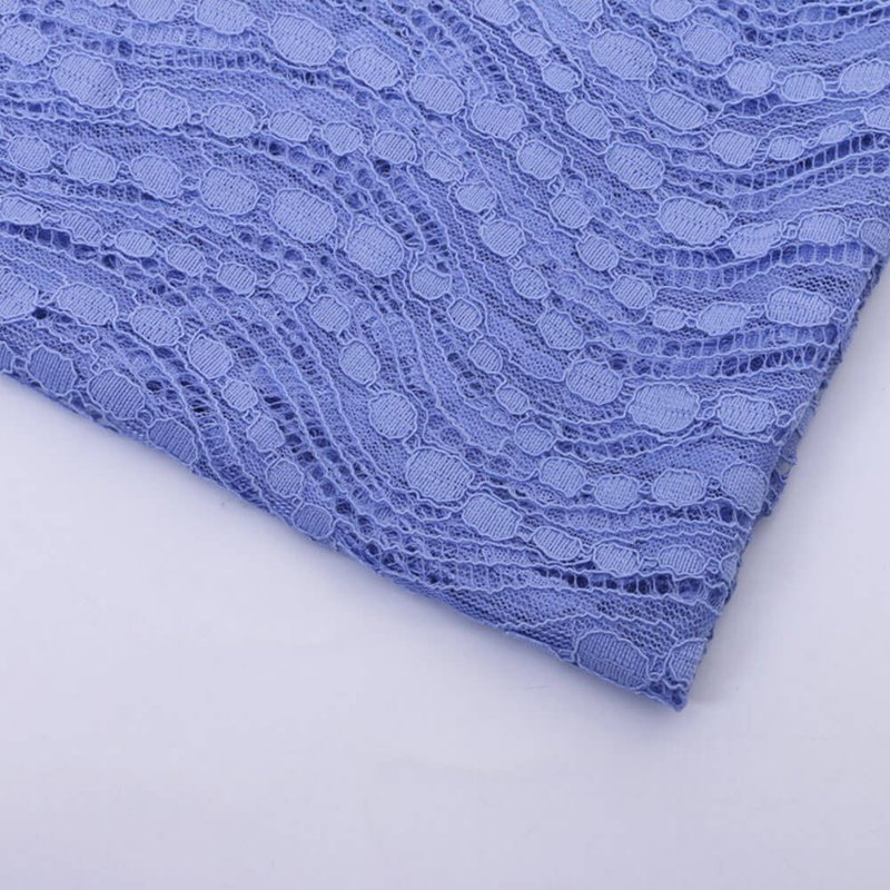 Lace Fabric Dress Stripe Polyester for Women's Wear Wholesale Supplier 9