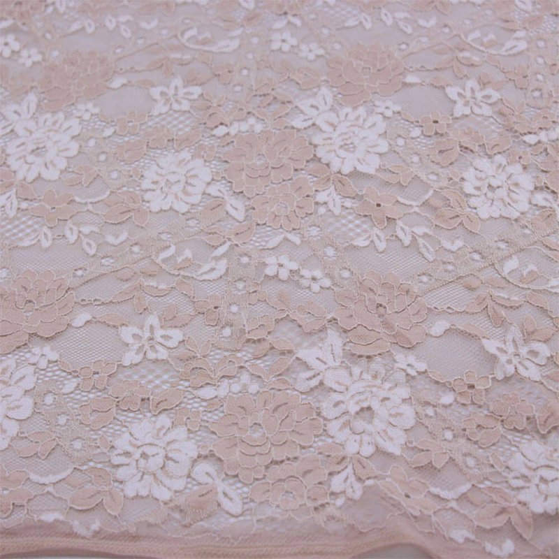 Lace Fabric Dress Nylon Warp Knit for Women's Wear Wholesale Supplier 6