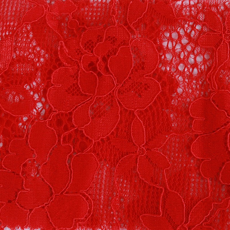 Cutwork Eyelet Solid Nylon Lace Fabric for Apparel Wholesale Supplier 7