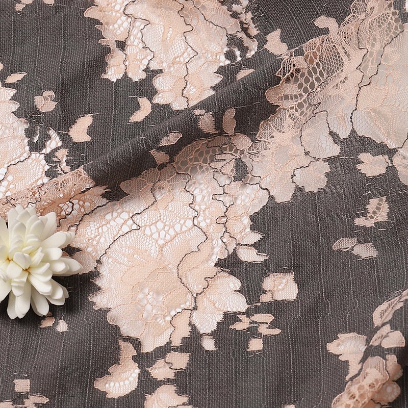 3D Cutwork Bridal Nylon Lace Fabric for Bridal Wholesale Supplier 5