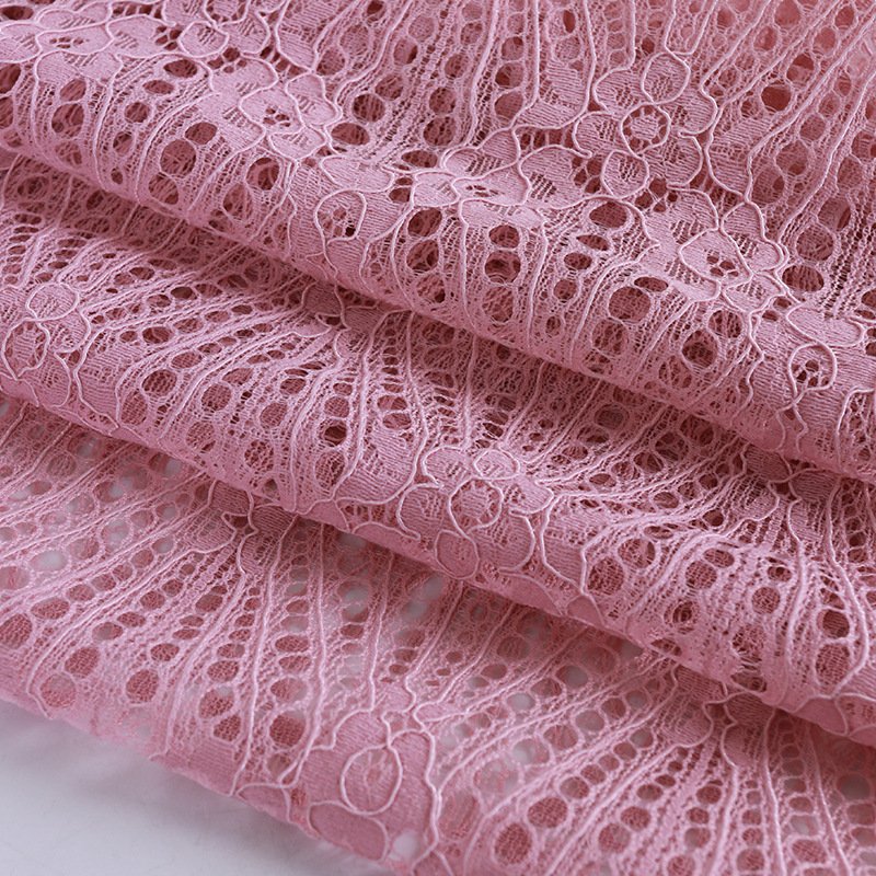 Eyelash Cutwork Bridal Nylon Lace Fabric for Bridal Wholesale Supplier 5