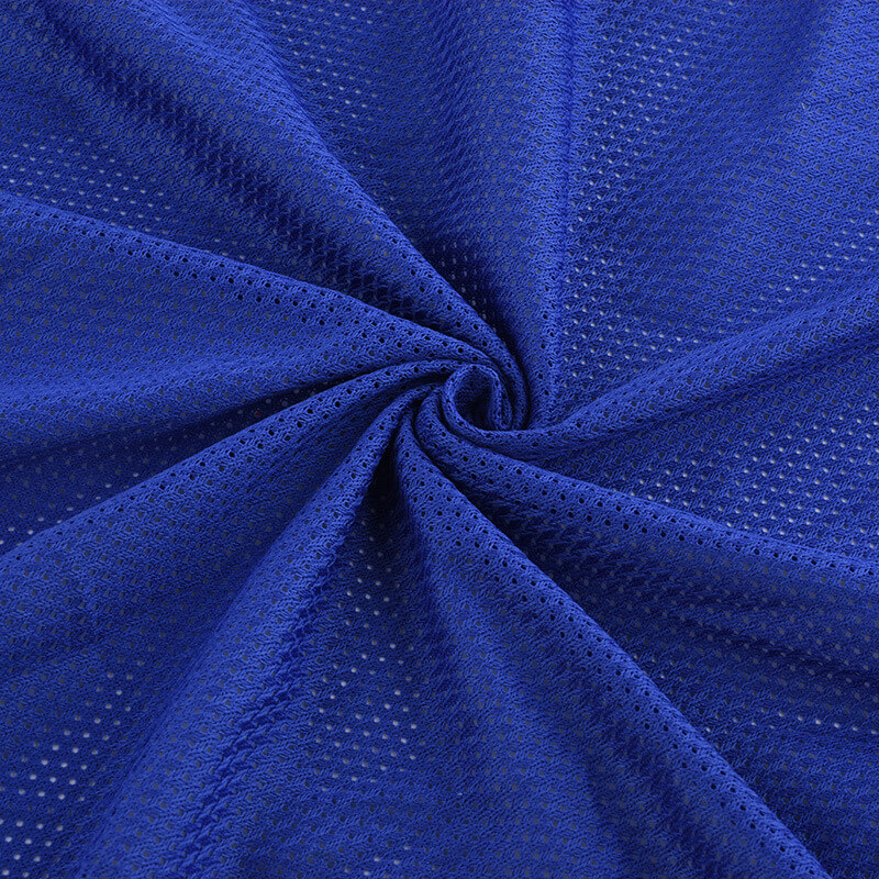 Eyelet Sport Lining Polyester Warp Knit Mesh Fabric for Sportswear Who
