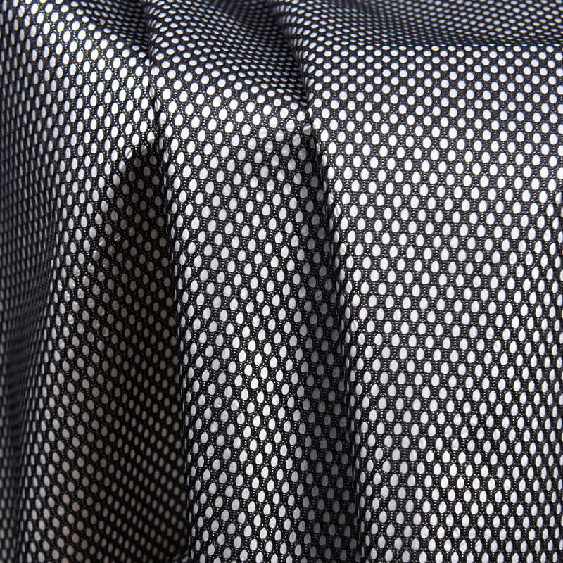 Eyelet Sport Polyester Warp Knit Mesh Fabric for Sportswear Wholesale