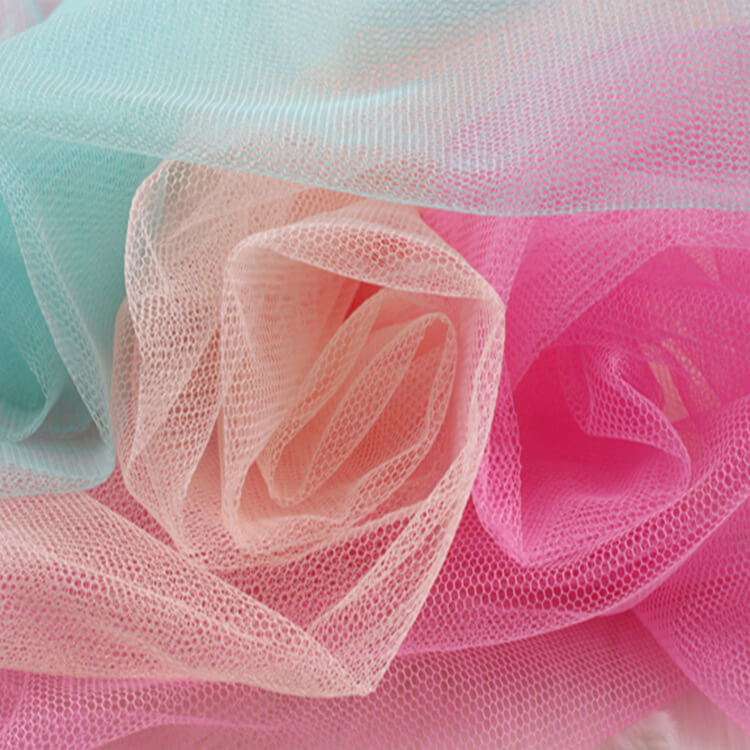 Eyelet Solid Polyester Warp Knit Mesh Fabric Wholesale Supplier