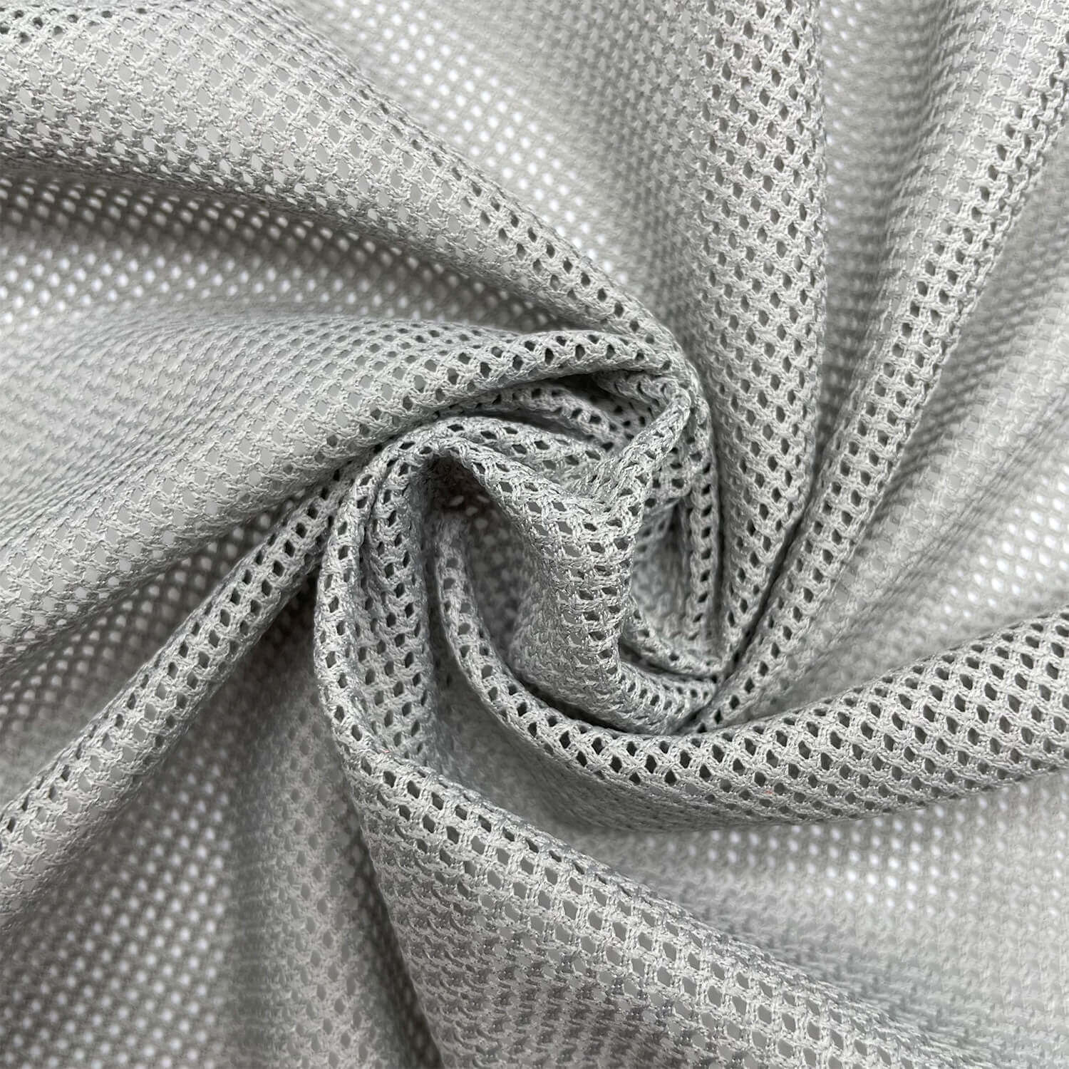 Eyelet Sport Lining Polyester Warp Knit Mesh Fabric for Sportswear Who
