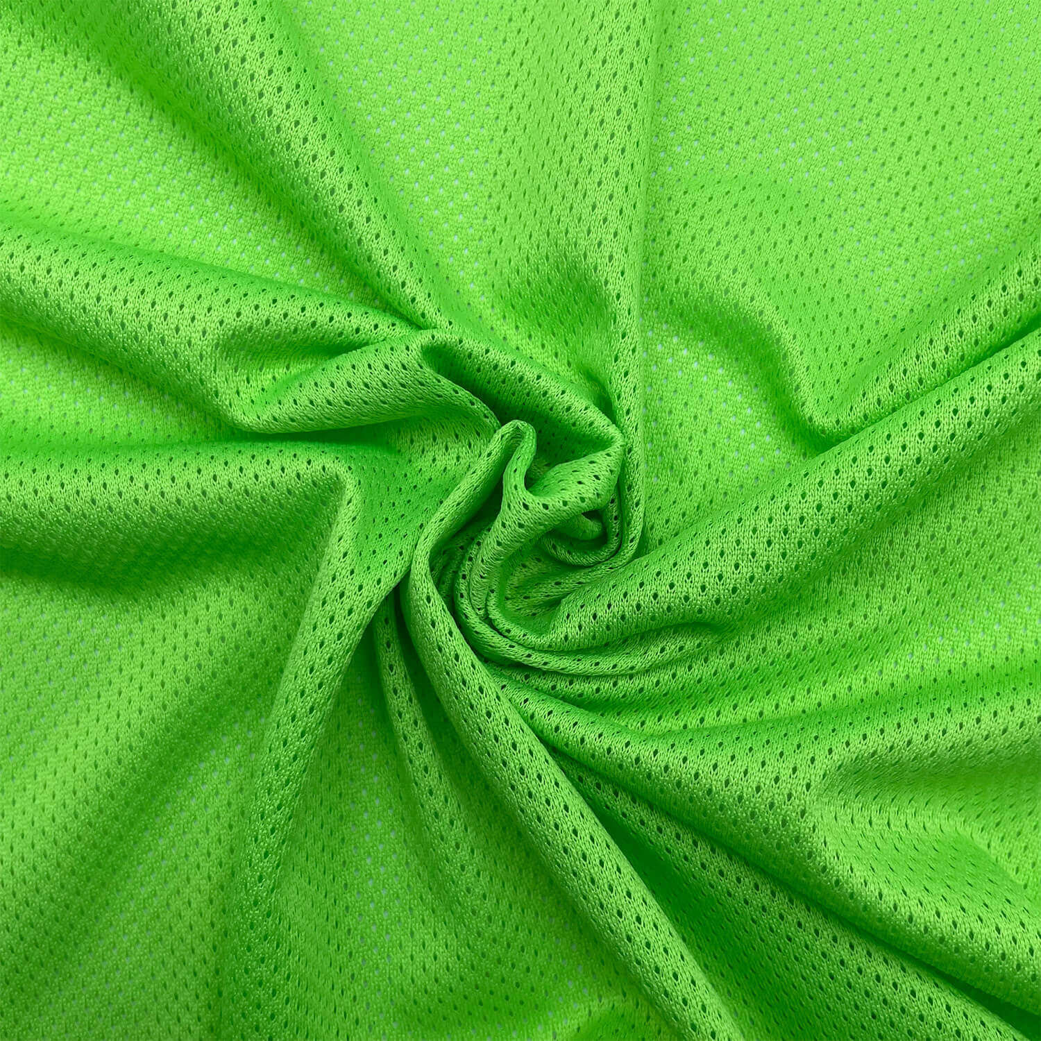 Eyelet Sport Lining Polyester Warp Knit Mesh Fabric for Sportswear Who