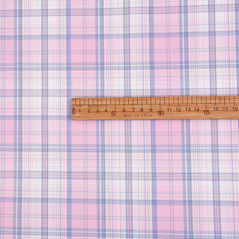 Plaid Yarn Dyed Poplin Fabric for Suit Wholesale Supplier 6