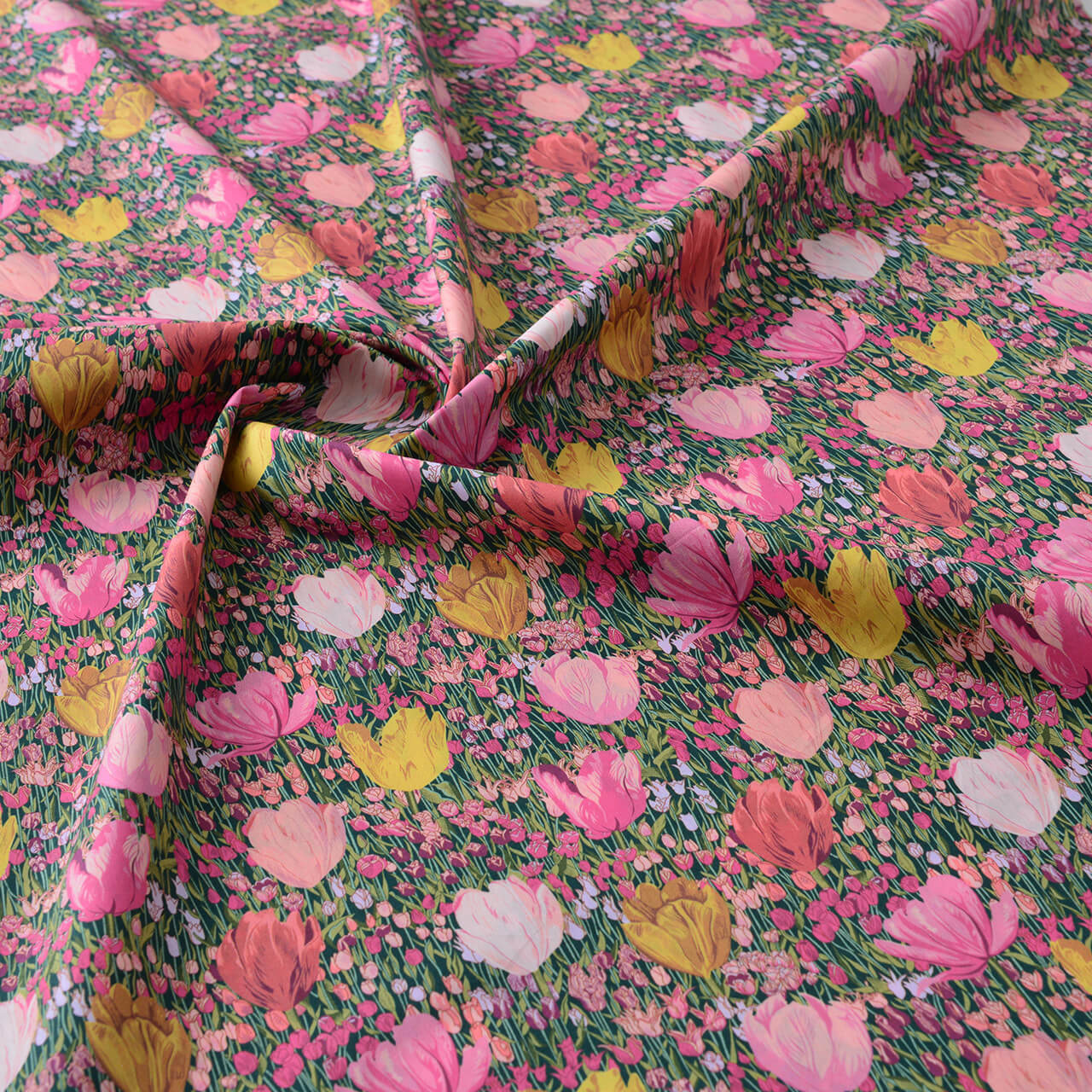 60-count Dress Printed Handmade 100% Cotton Knit Poplin Fabric for Dress Wh