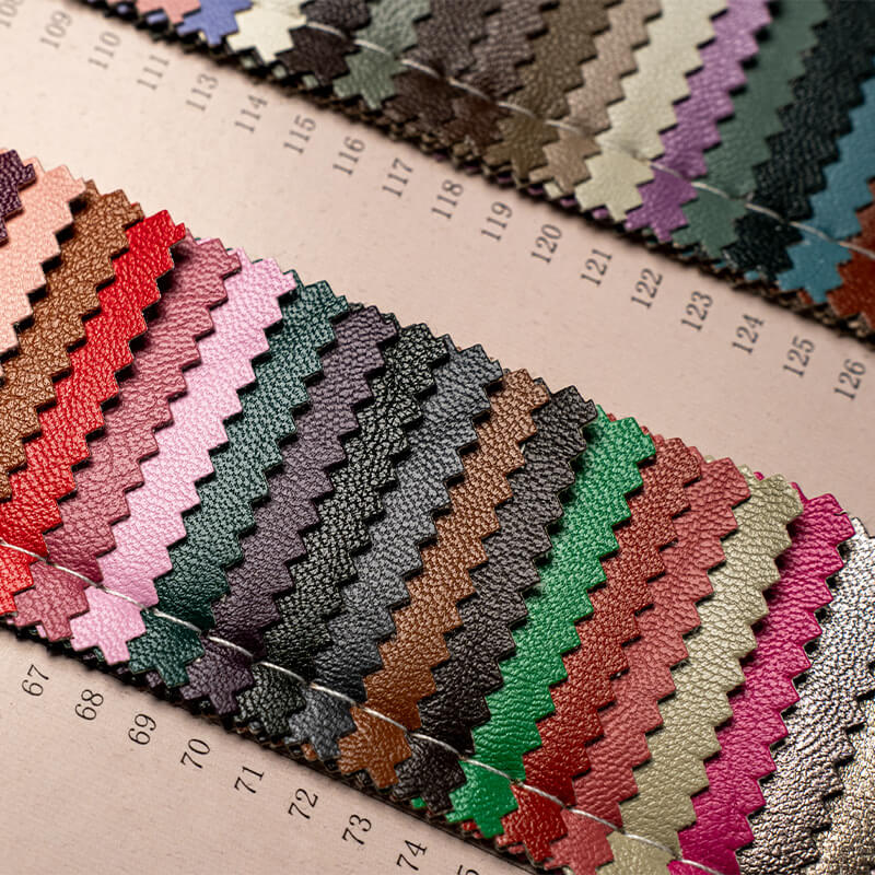 Women's Kids Faux Leather PU Leather Fabric for Kids Wear Wholesale Su