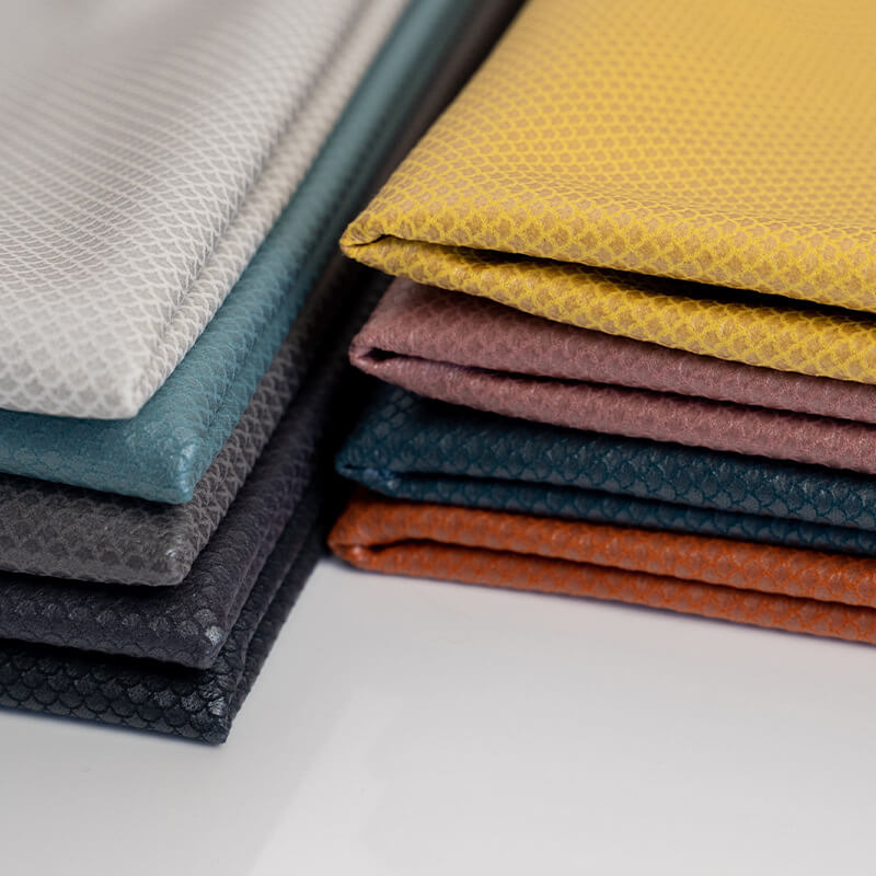 Foil Sofa Polyester PU Leather Fabric for Sofa Wholesale Supplier