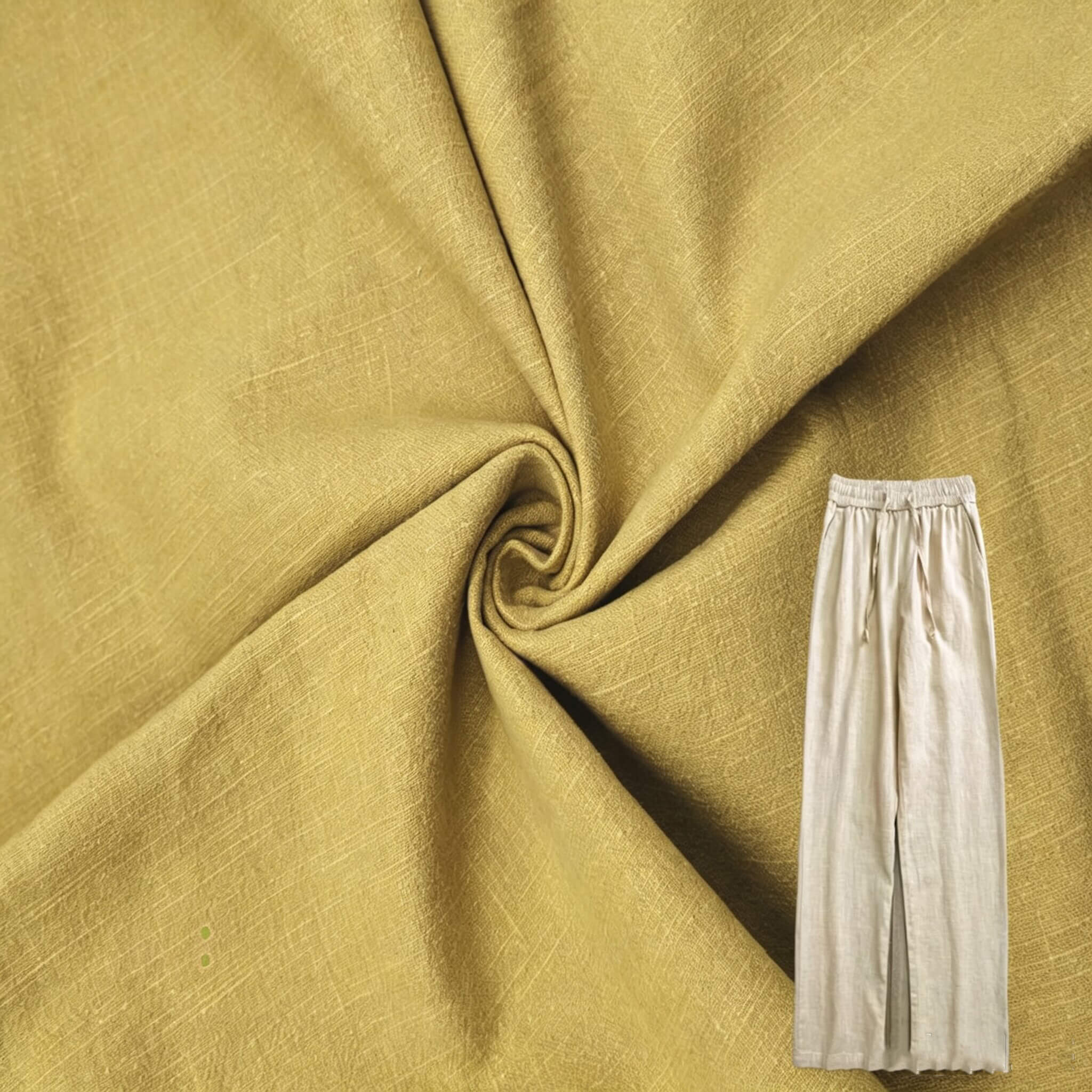 Solid Casual Bag Ramie Woven Fabric for Bag Wholesale Supplier