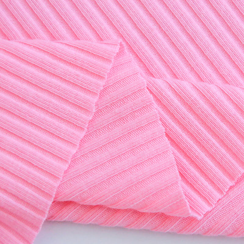 200g Spandex Knit Rib Fabric for Apparel Wholesale Supplier