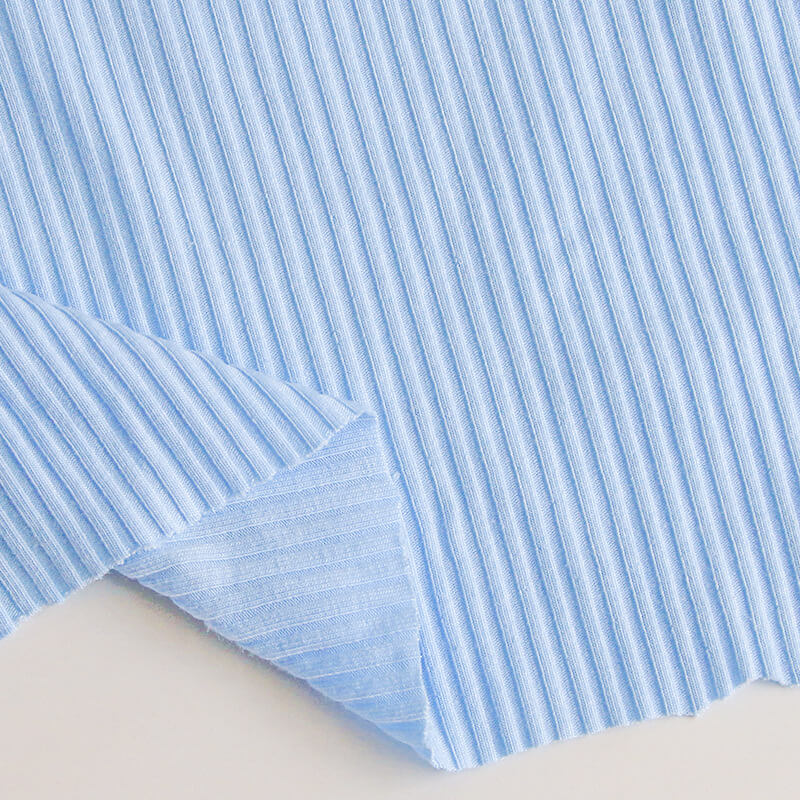 200g Spandex Knit Rib Fabric for Apparel Wholesale Supplier 24