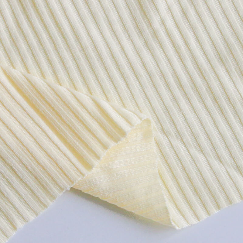 200g Spandex Knit Rib Fabric for Apparel Wholesale Supplier 7